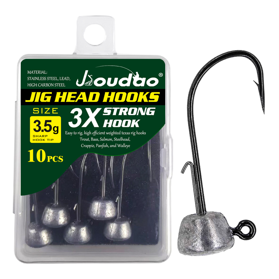Mushroom Head Fishing Rigs Jig - Fishing Hook Weedless 评论和价格