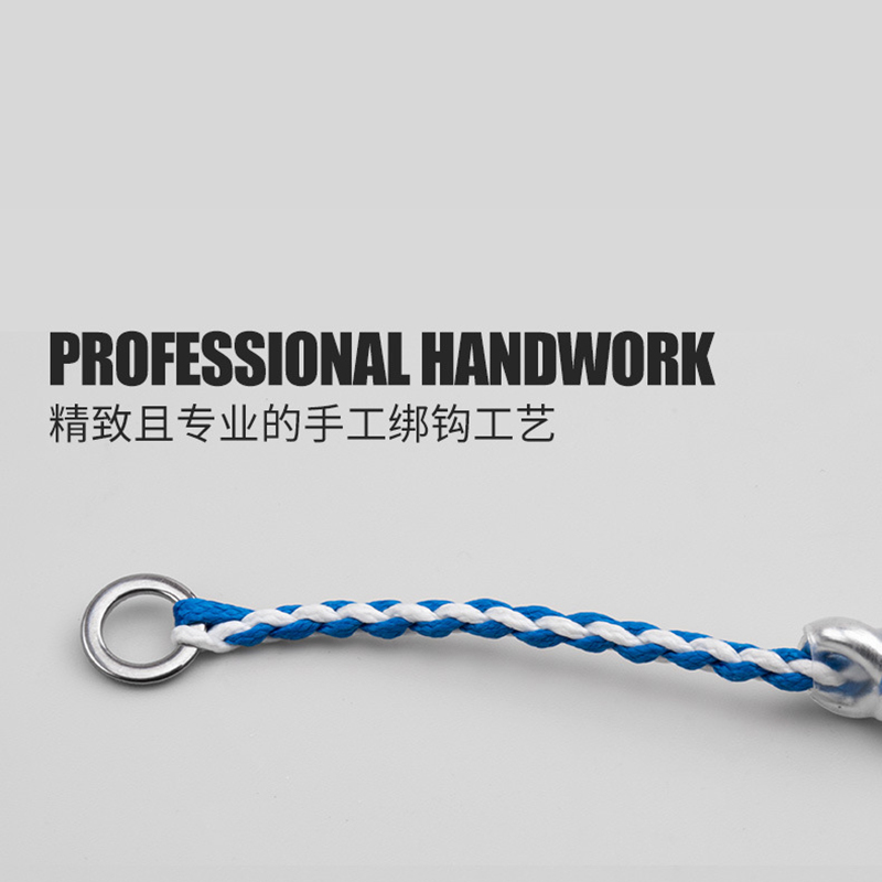 2pcs/bag High Carbon Steel Slo - Fishing Hook Barbless 评论和价格