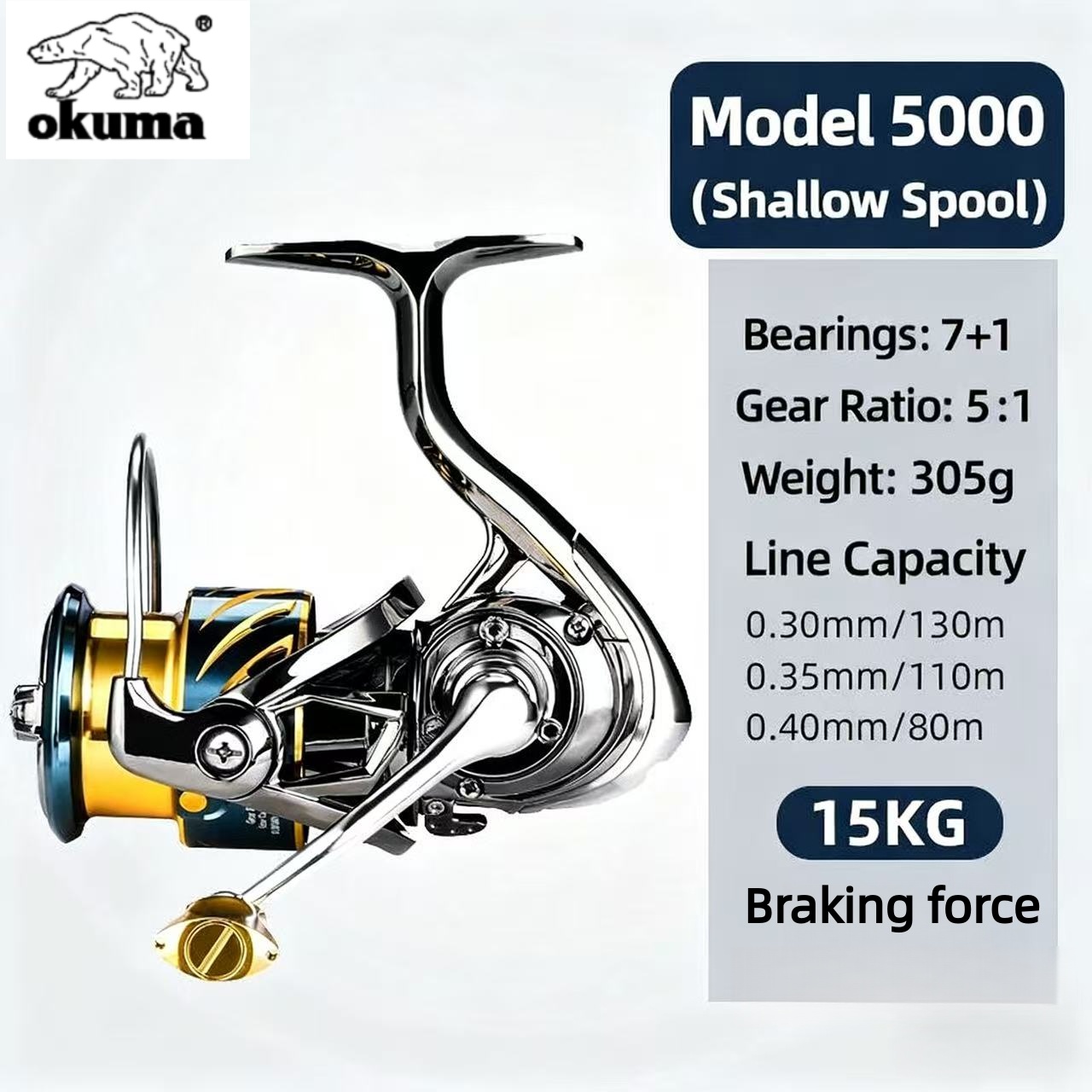 Okuma Fishing Tackle Spinning  - Daiwa Reel Bg 评论和价格