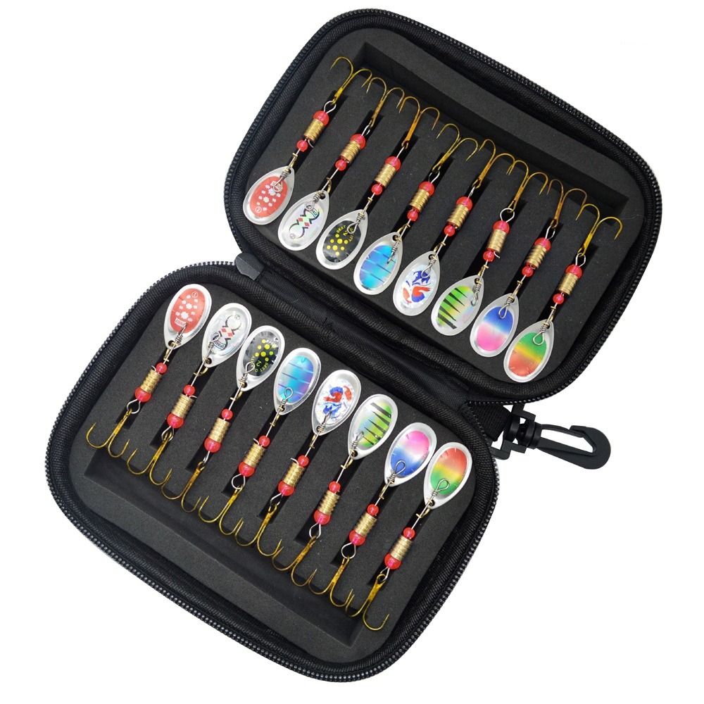 Rotating Glitter Spinners Fish - Fishing Hook Jig 评论和价格