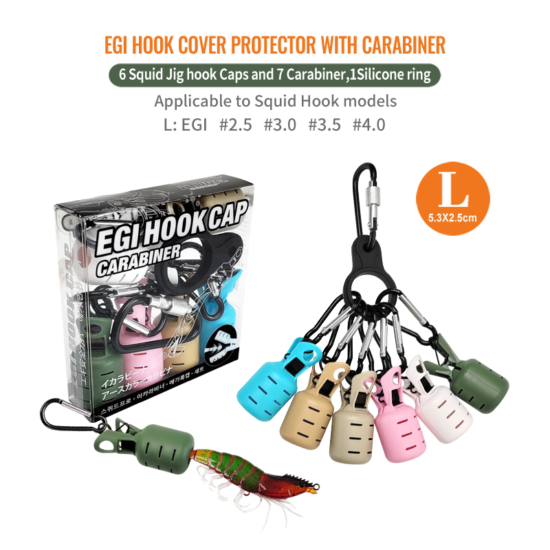 New Squid Jig Bait Protector K - Fishing Hook Jig 评论和价格